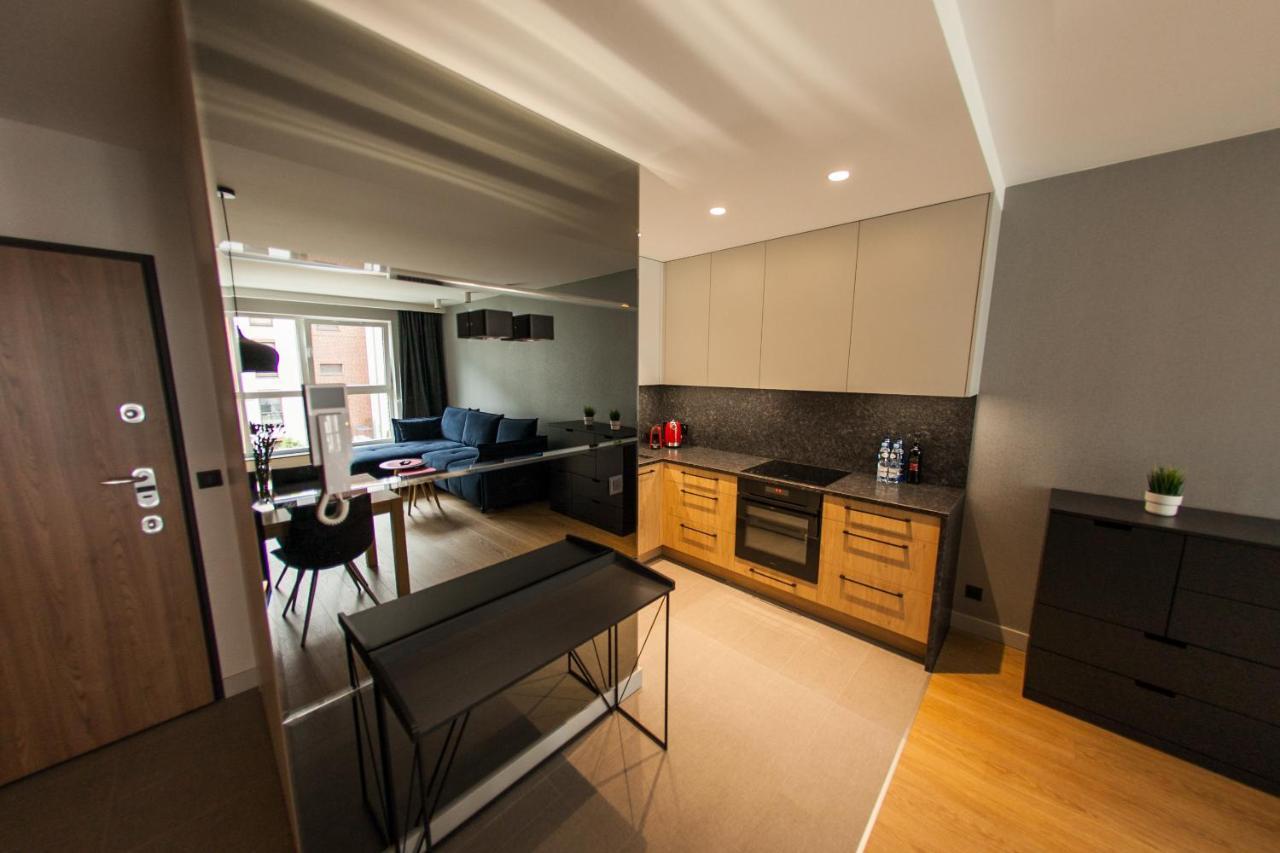 Apartament Aureus Apartment กดัญสก์ ภายนอก รูปภาพ