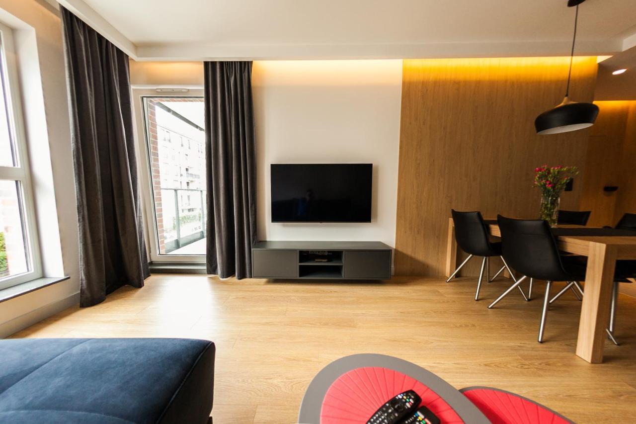 Apartament Aureus Apartment กดัญสก์ ภายนอก รูปภาพ