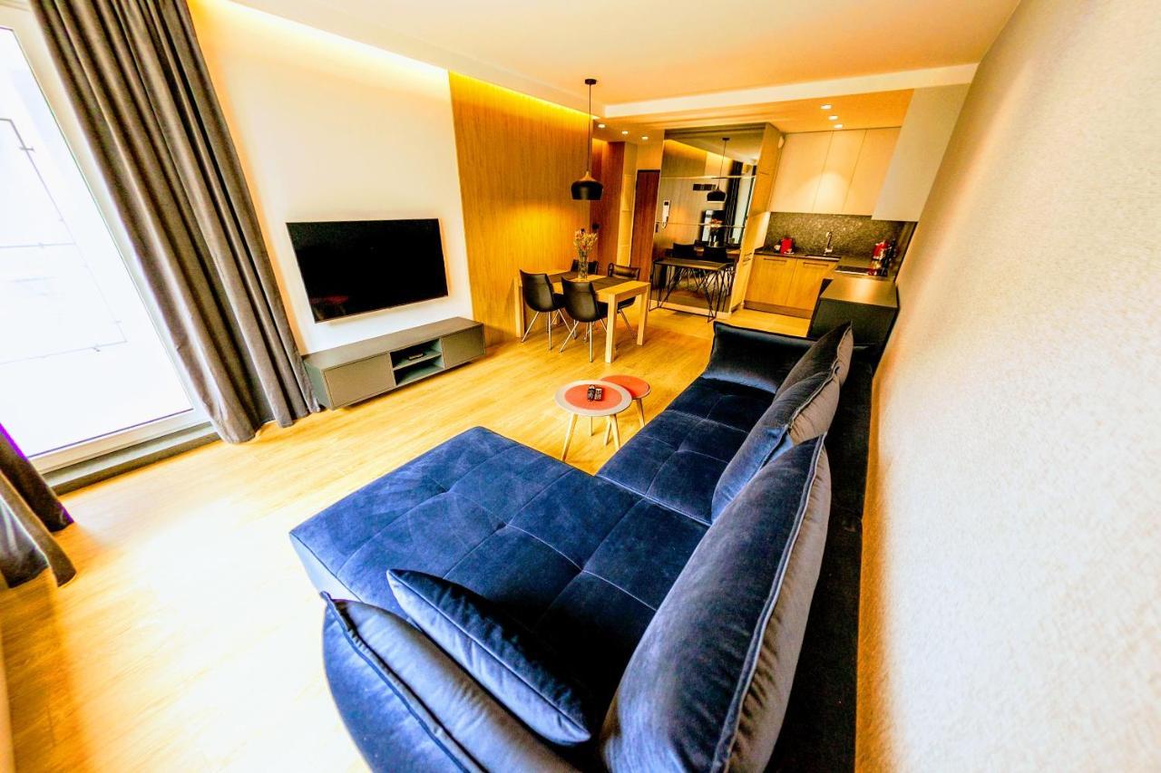 Apartament Aureus Apartment กดัญสก์ ภายนอก รูปภาพ