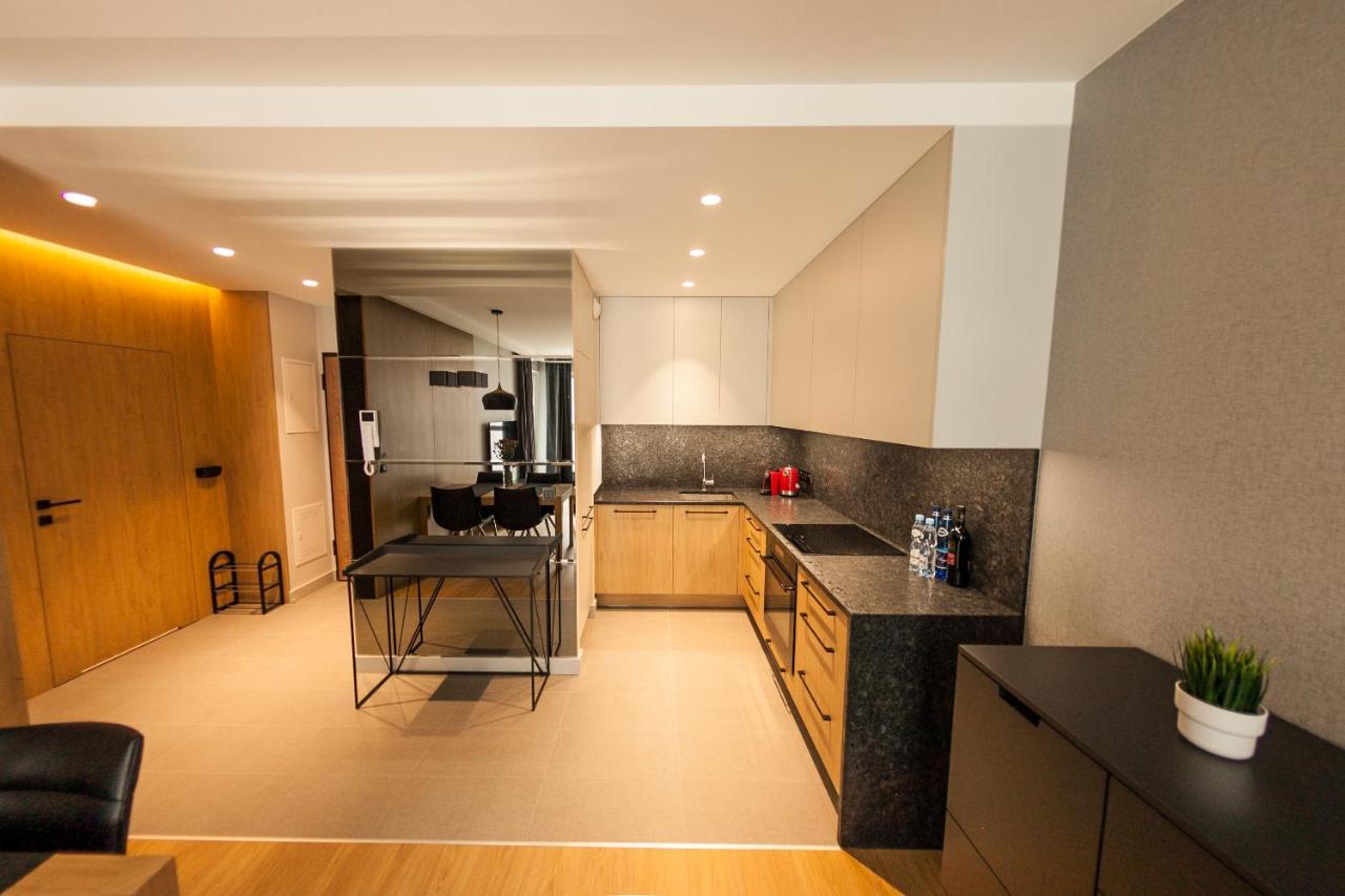 Apartament Aureus Apartment กดัญสก์ ภายนอก รูปภาพ